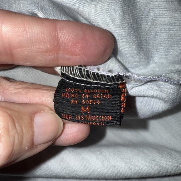 PB & Co. Men’s 90’s Striped Rugby Shirt Sz M 1/2 Zip corduroy collar Preppy Frat - Picture 13 of 15